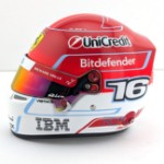 Charles Leclerc 2026 - 1:2 Scale Bell F1 Mini Helmet - MH-48