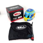 Fernando Alonso 2025 - 1:2 Scale Bell F1 Mini Helmet - MH-27