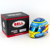 Fernando Alonso 2025 - 1:2 Scale Bell F1 Mini Helmet 