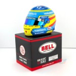Fernando Alonso 2025 - 1:2 Scale Bell F1 Mini Helmet - MH-27