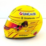 Lewis Hamilton 2025 - 1:2 Scale Bell F1 Mini Helmet - MH-33