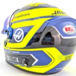 Oliver Bearman 2025 - 1:2 Scale Bell F1 Mini Helmet - MH-37