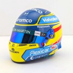 Fernando Alonso 2026 - 1:2 Scale Bell F1 Mini Helmet  - MH-53
