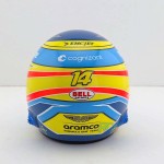 Fernando Alonso 2026 - 1:2 Scale Bell F1 Mini Helmet  - MH-53