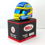 Fernando Alonso 2024 - 1:2 Scale Bell F1 Mini Helmet - MH-19