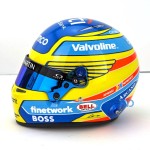 Fernando Alonso 2024 - 1:2 Scale Bell F1 Mini Helmet - MH-19