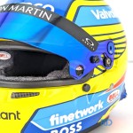 Fernando Alonso 2024 - 1:2 Scale Bell F1 Mini Helmet - MH-19