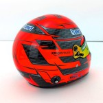 Estebon Ocon 2024 - 1:2 Scale Bell F1 Mini Helmet - MH-22