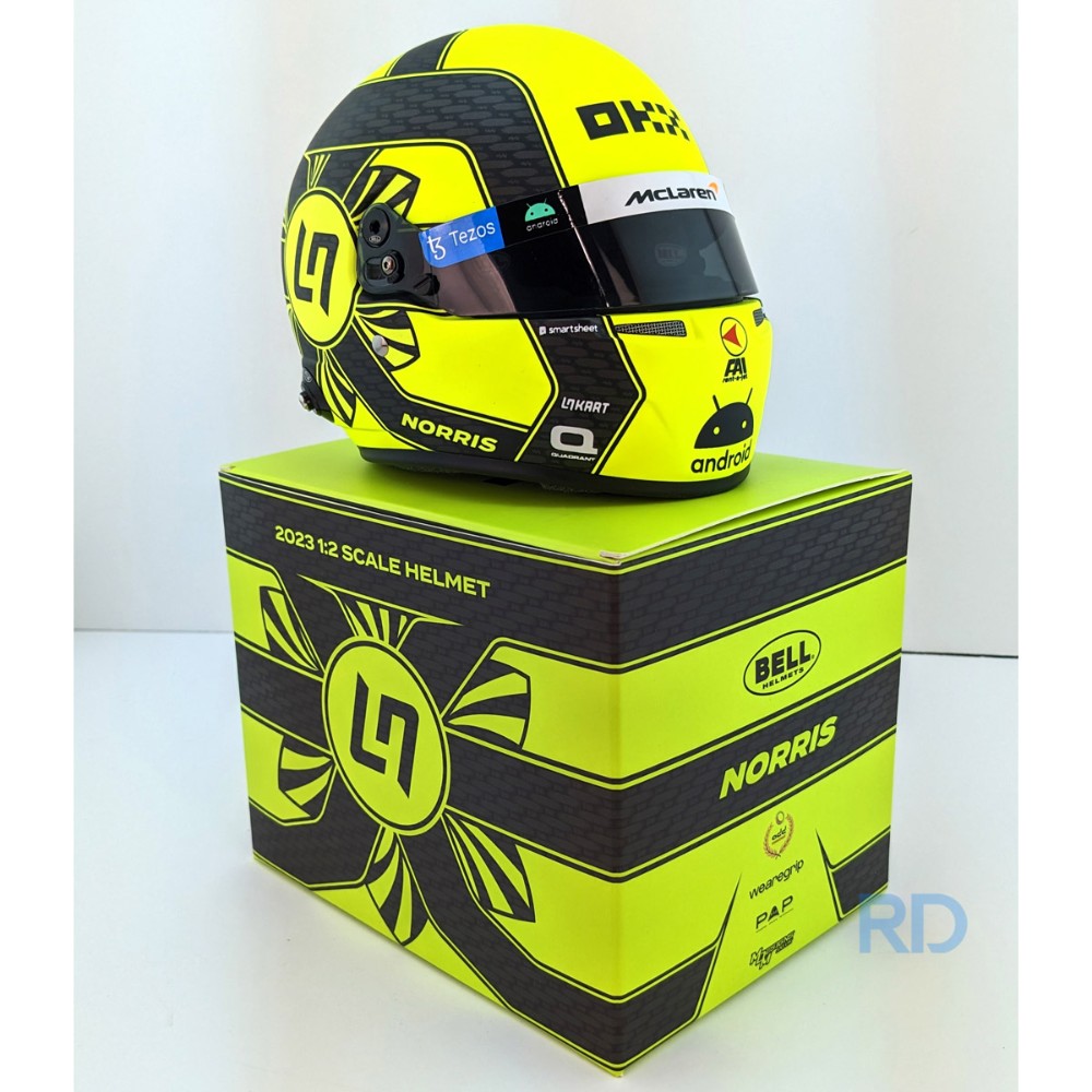 Mini Lando Mini Helmet F1 Lando Norris at Tayla Wilkin blog