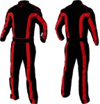 K1 - Triumph 2 - SFI-1 Auto Racing Suit - A0178
