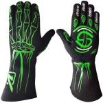 Velocita - Skeleton SFI-5 Auto Racing Gloves - A3621