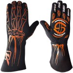 Velocita - Skeleton SFI-5 Auto Racing Gloves - A3621