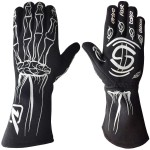 Velocita - Skeleton SFI-5 Auto Racing Gloves - A3621