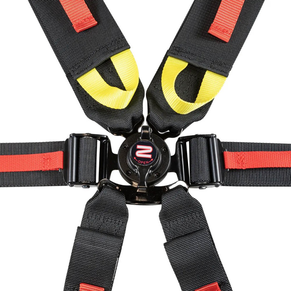 Sim Racing Harness ZAMP- 6-Point FIA Camlock Racing Harness | RacingDirect.com